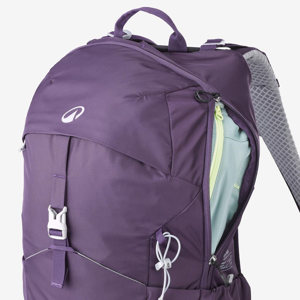 25L hiking backpack MH500 - purple