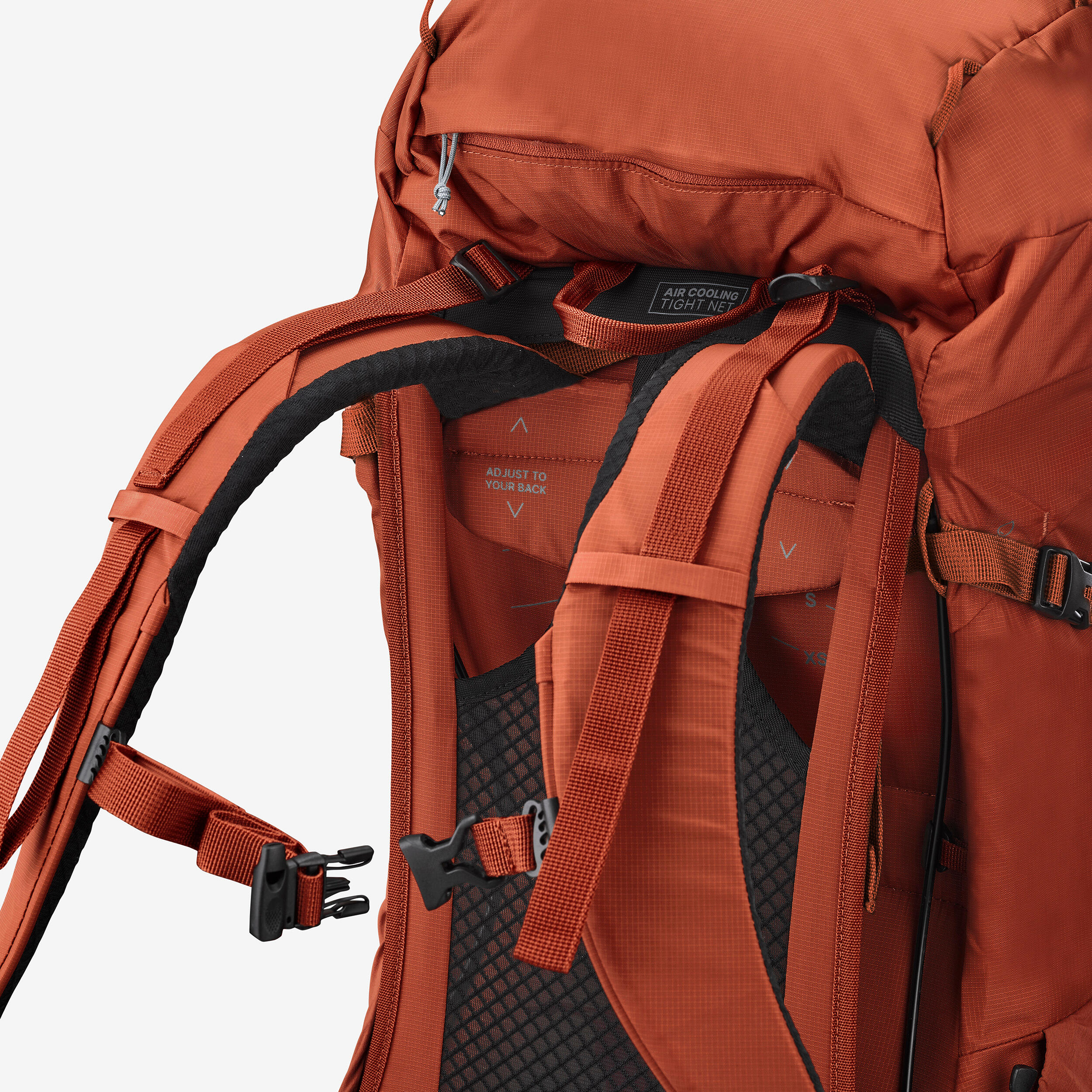 Simond 22 Liter Backpack 38 L Hiking Backpack, MH500 Brown
