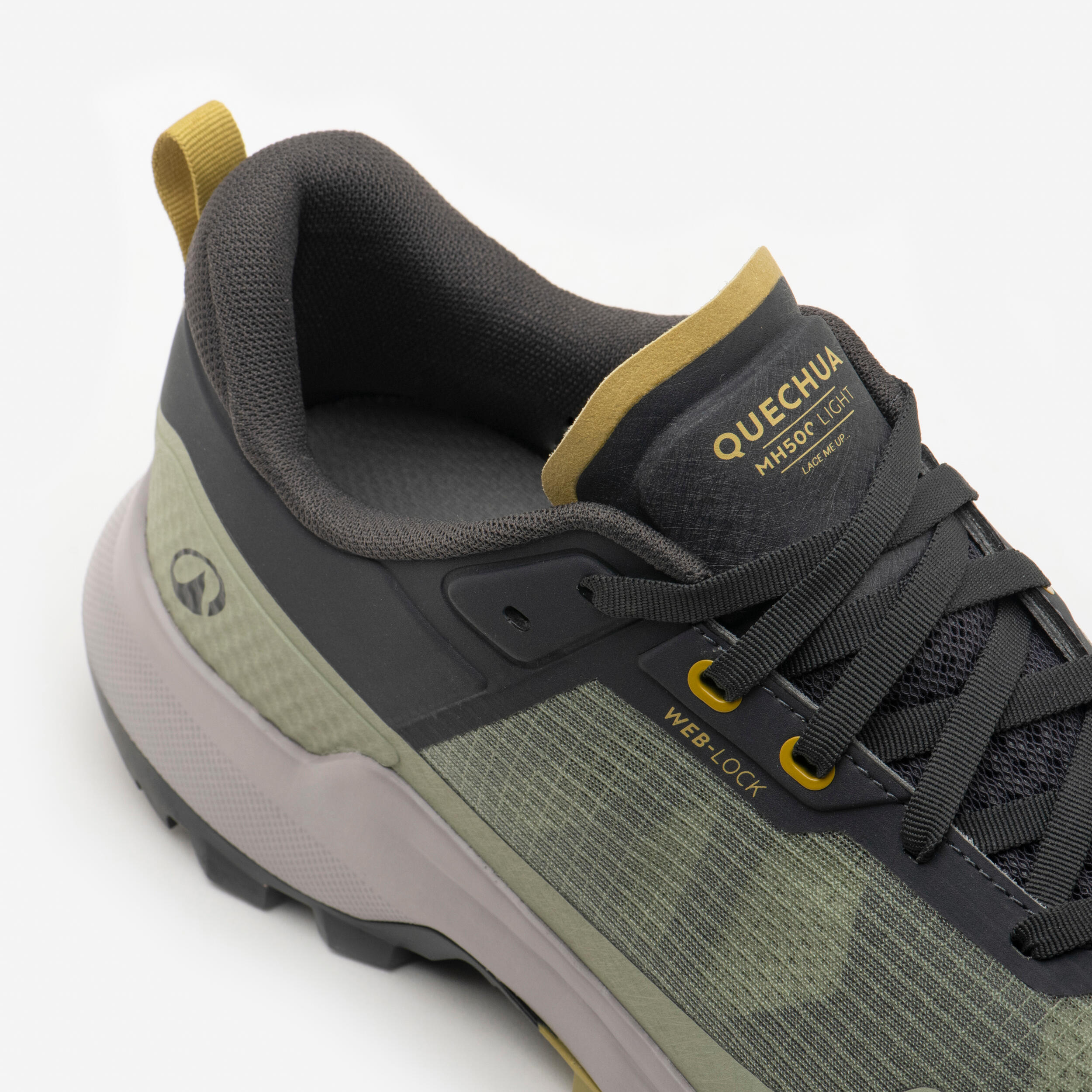 Zapatillas ligeras de senderismo montaña hombre MH500 LIGHT