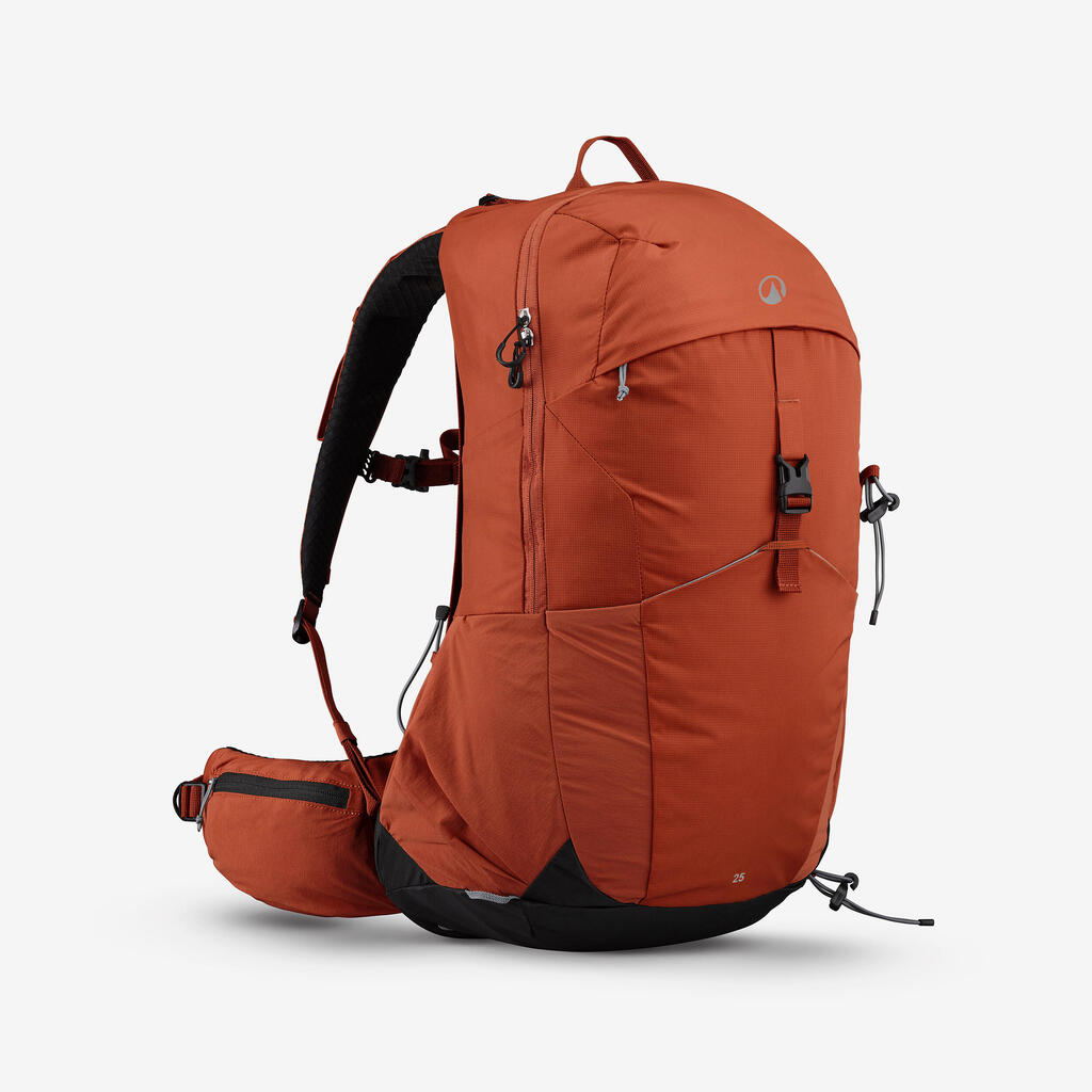 Rjav pohodniški nahrbtnik MH500 (25 l) 