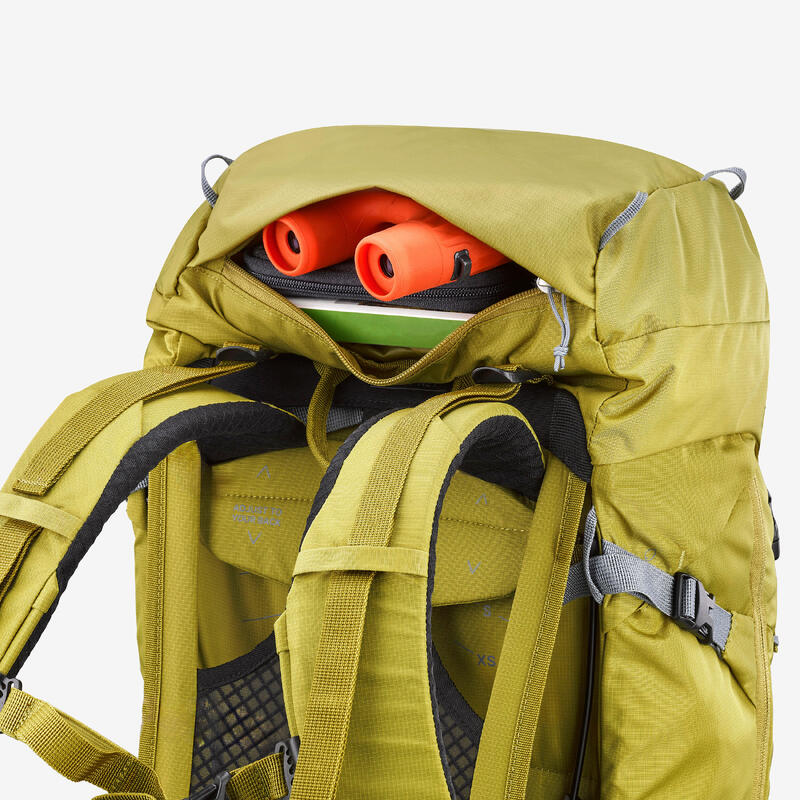 Sac à dos de randonnée 38L, MH500 khaki