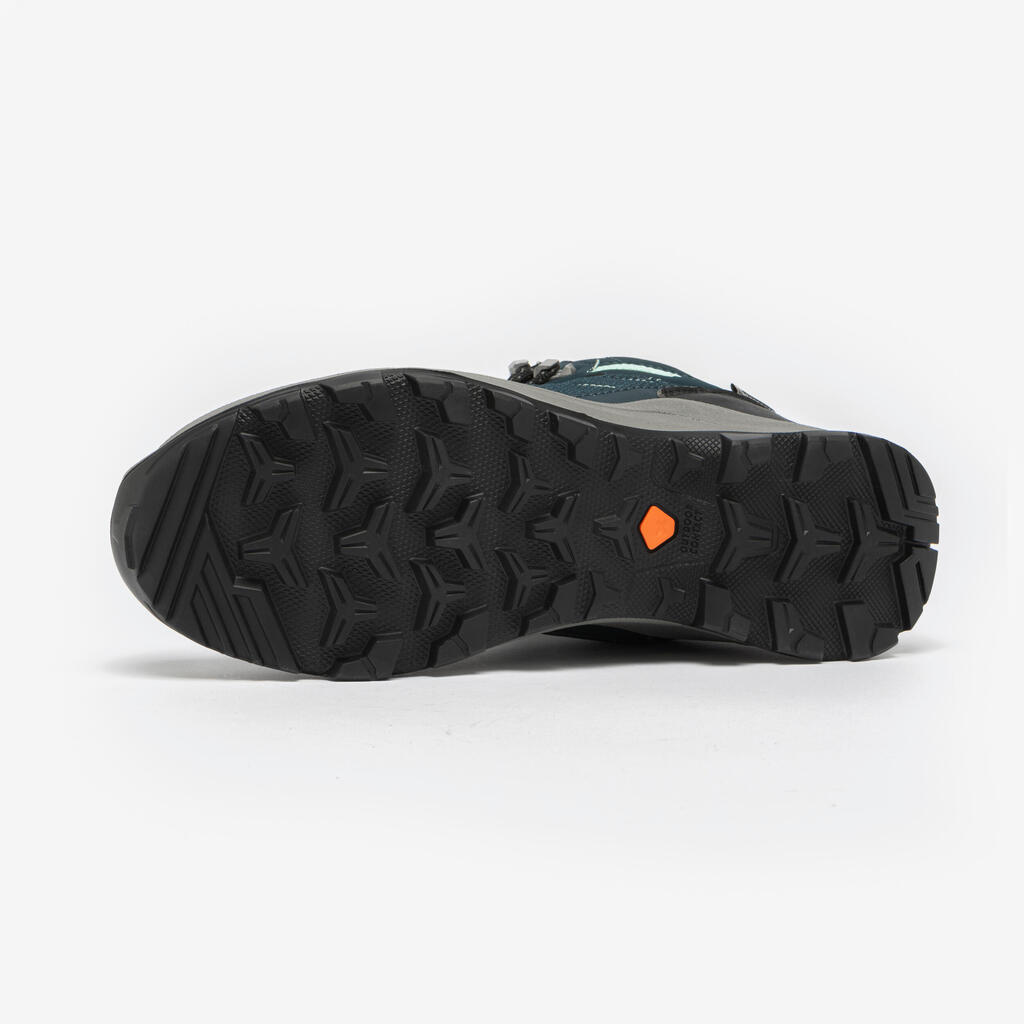 Wanderschuhe Damen halbhoch wasserdicht - MH100  