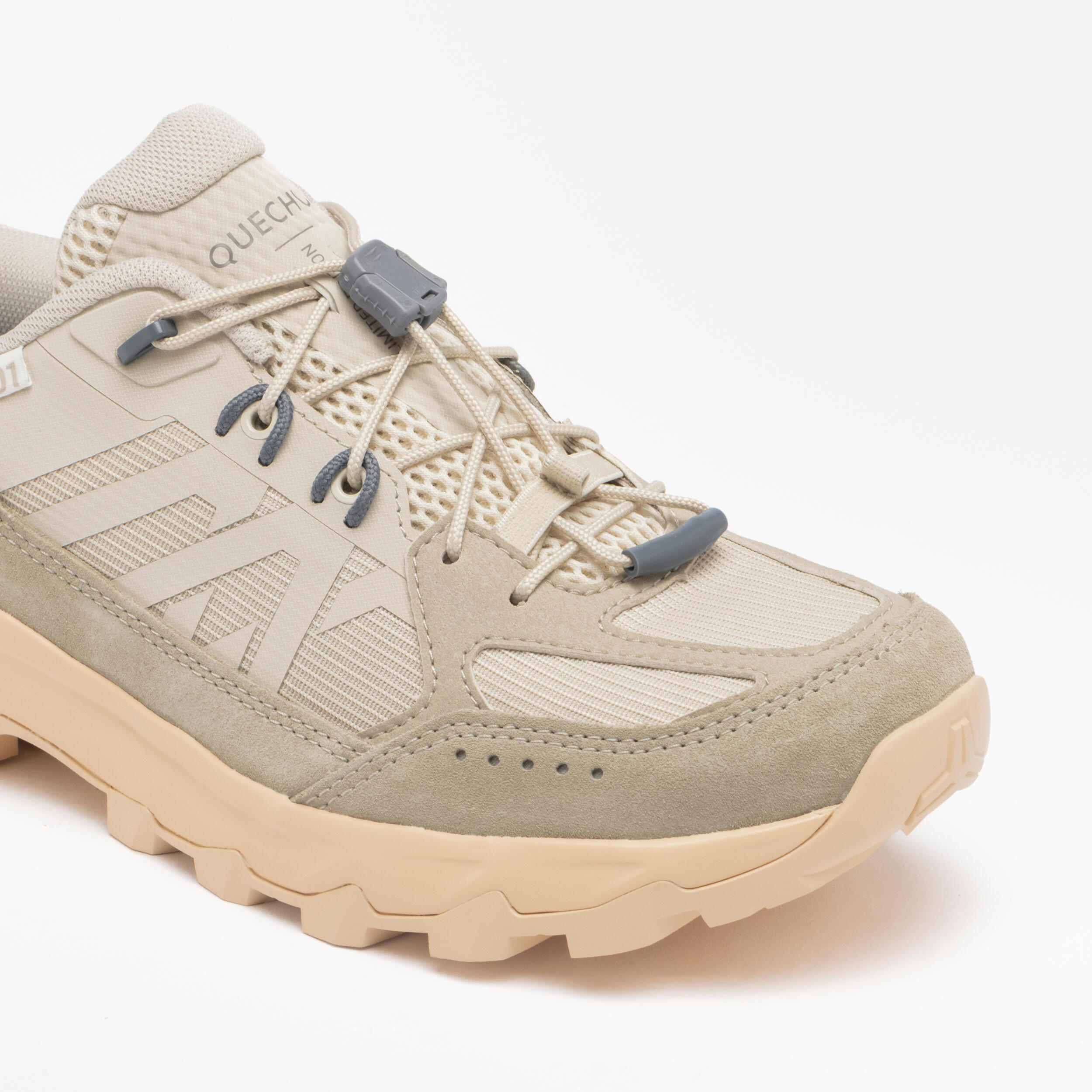 Wandelschoenen voor dames MH500 Light Softer beige 4/7