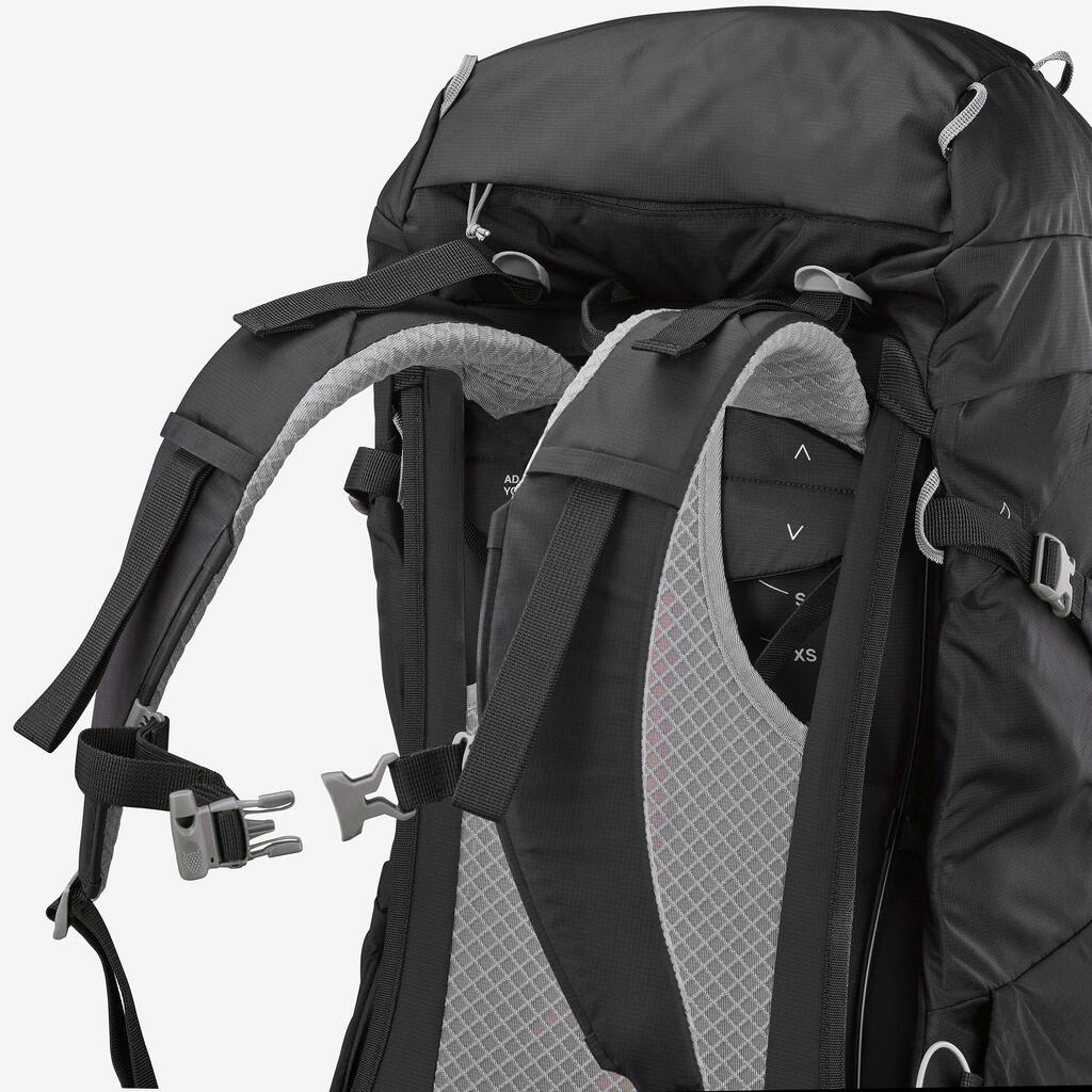 Mochila de senderismo de montaña de 38 L café MH500