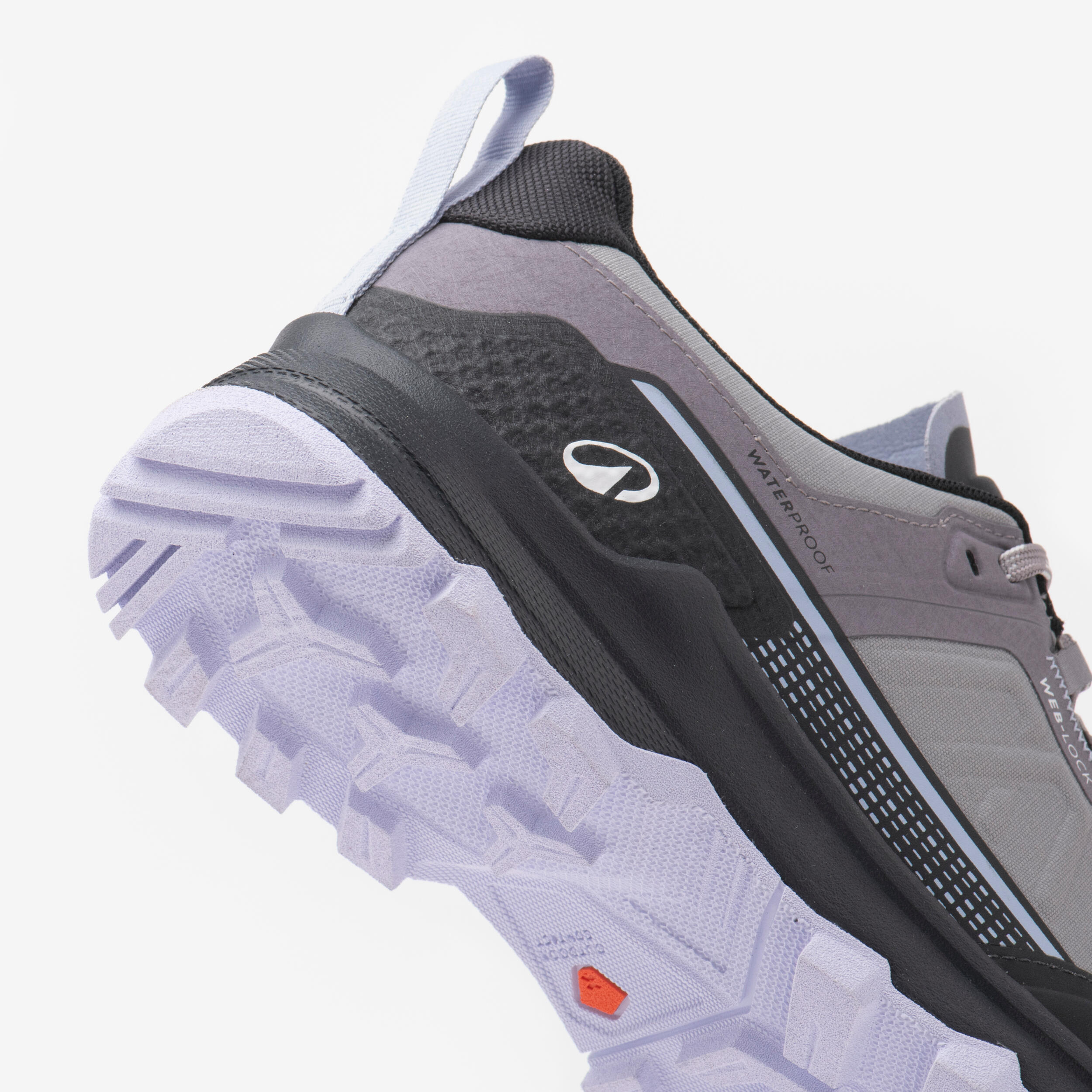 Chaussure de randonnée imperméable femme, MH500 Light gris 5/20