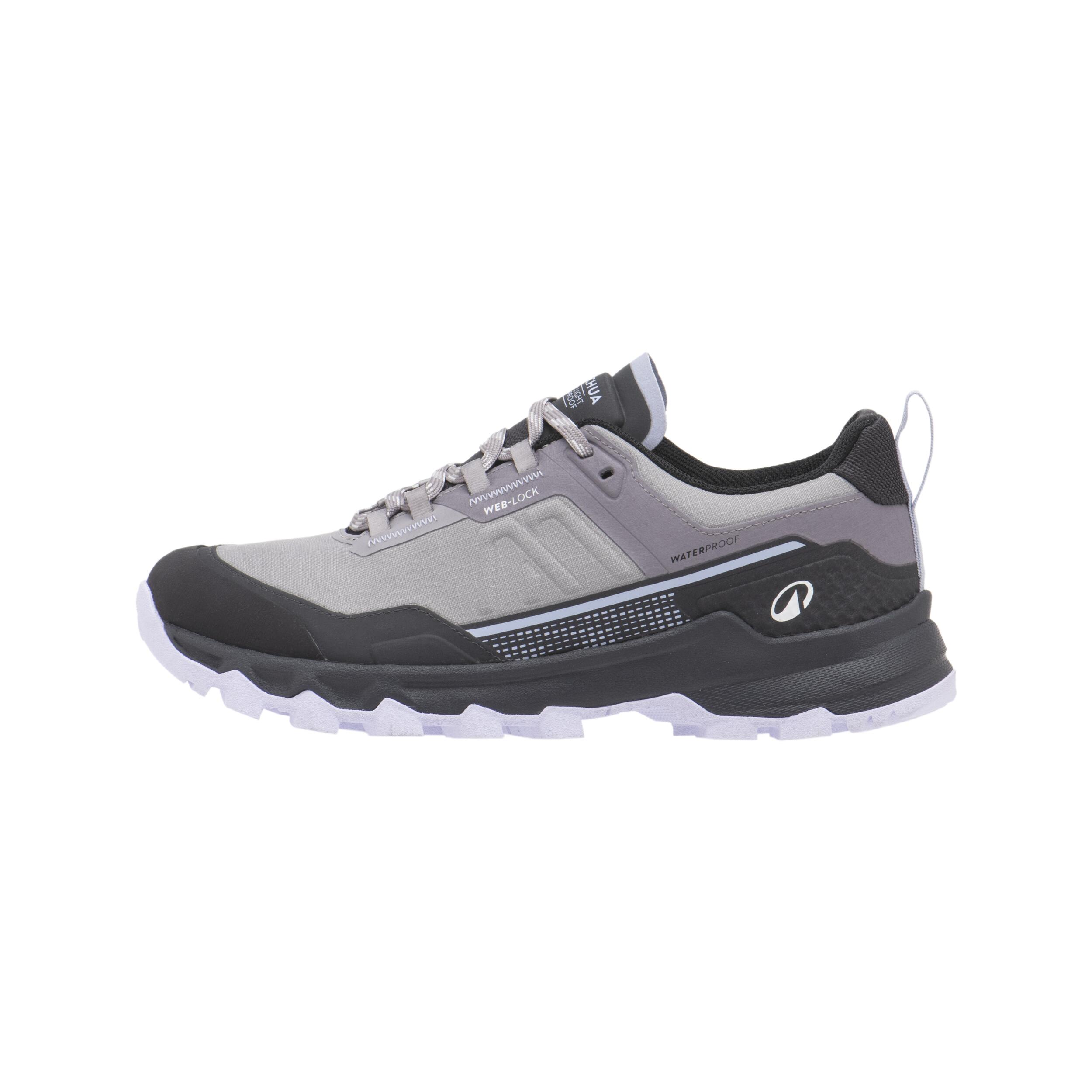 Gebraucht - Wanderschuhe Damen wasserdicht - MH500 Light grau 4/14
