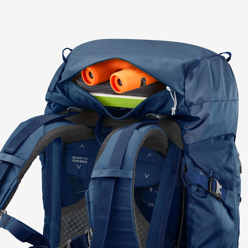38 L hiking backpack MH500 blue
