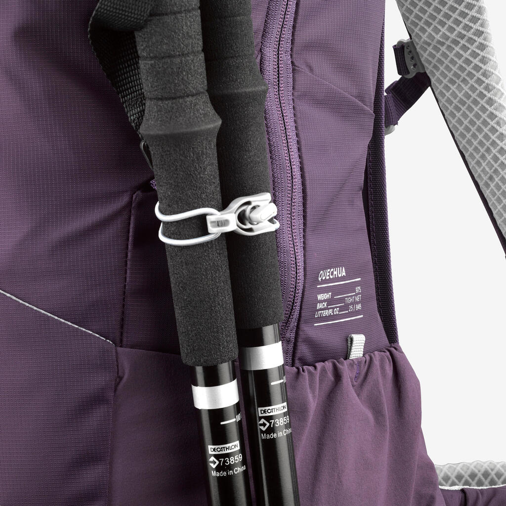25L hiking backpack MH500 - purple