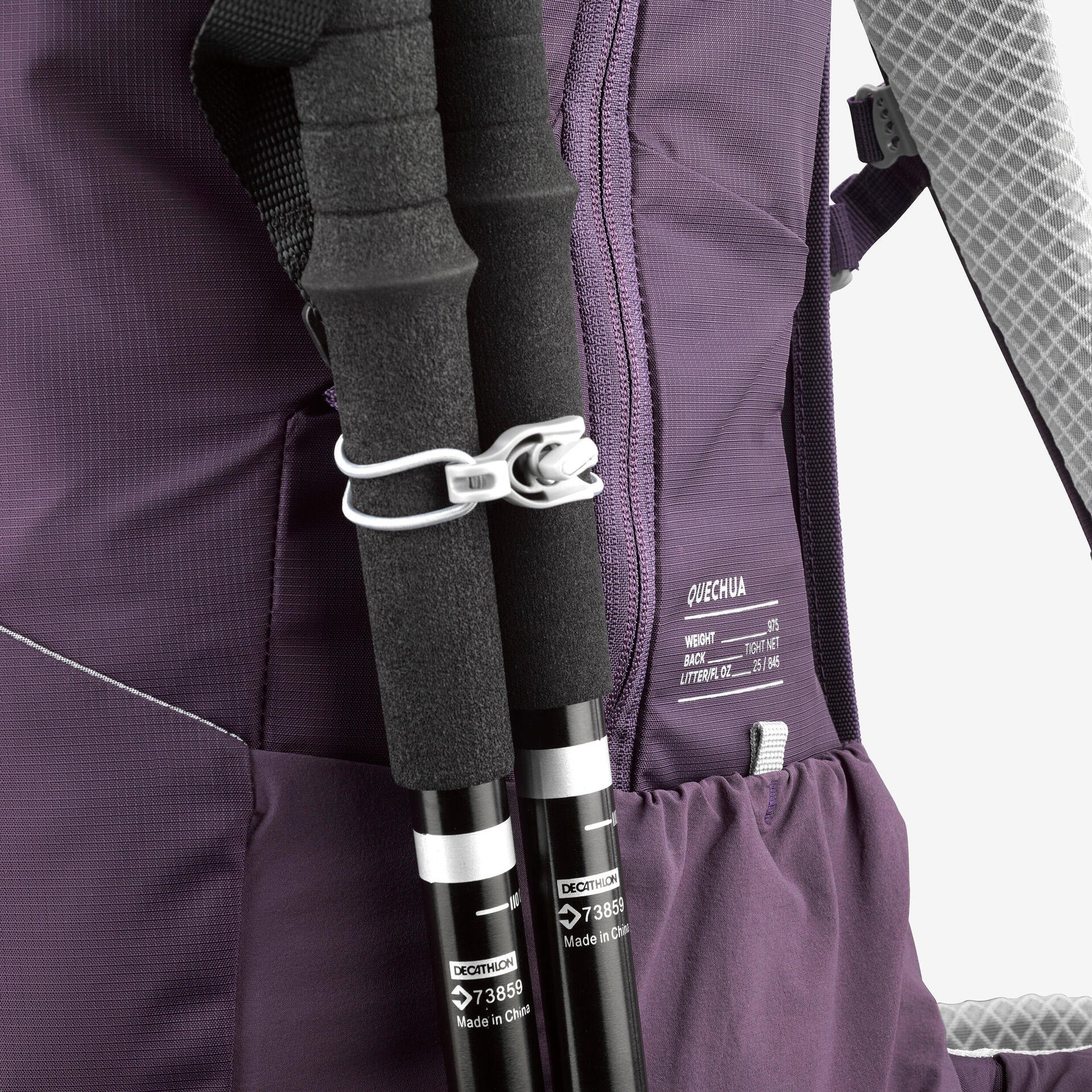 Tas Ransel Hiking MH500 25L Ungu