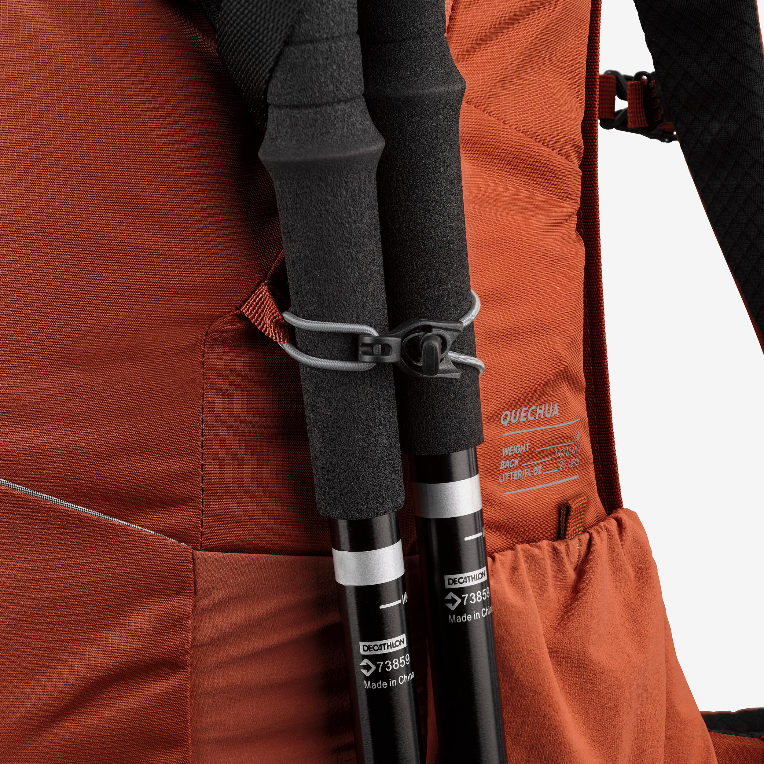 Zaino trekking MH500 25L marrone ruggine 9/16