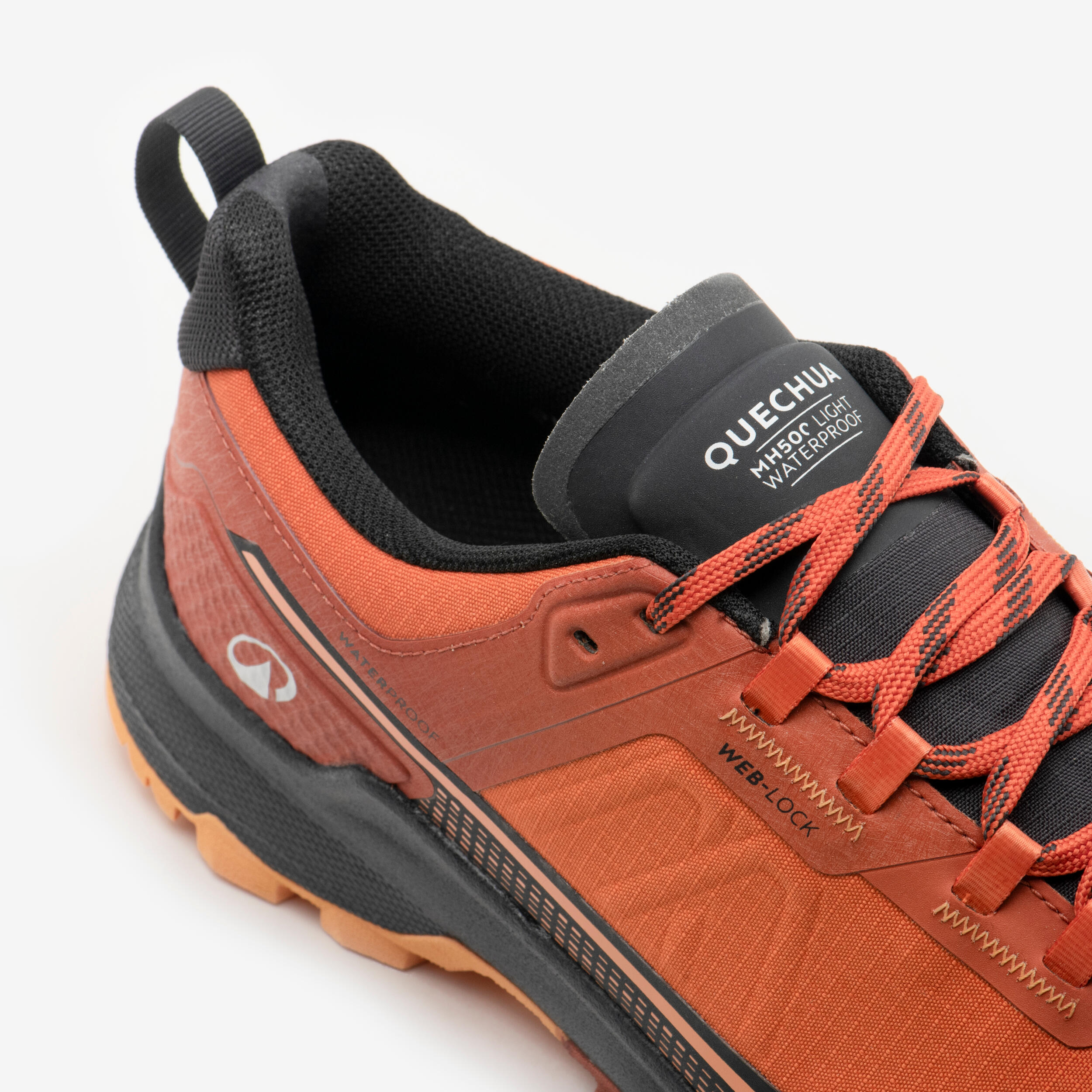 Waterdichte wandelschoenen voor heren MH500 Light oranje 6/7