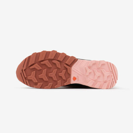 Черевики жіночі MH500 для гірського туризму водонепроникні коричневі