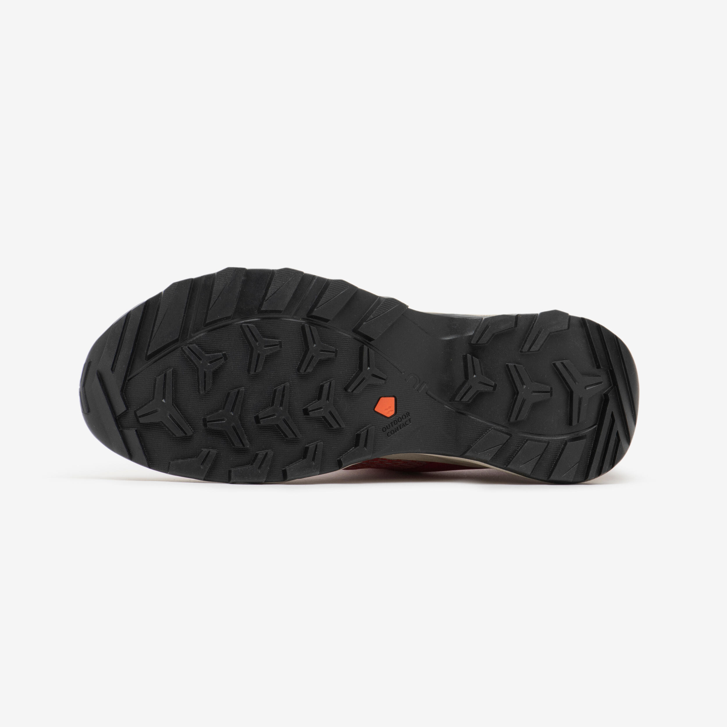 Bergwandelschoenen voor dames MH500 Light rood 3/8
