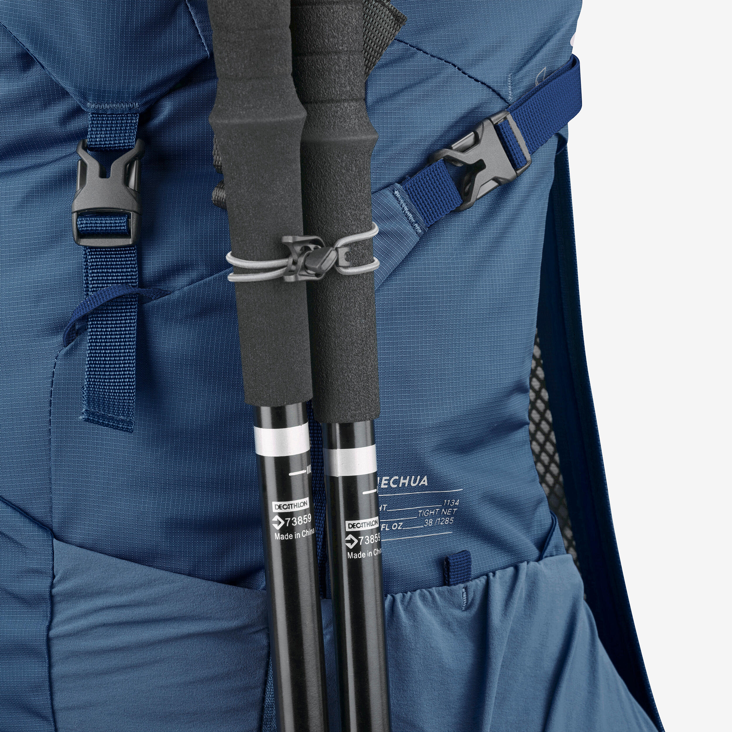 38 L Hiking Backpack, MH500 Black QUECHUA Decathlon