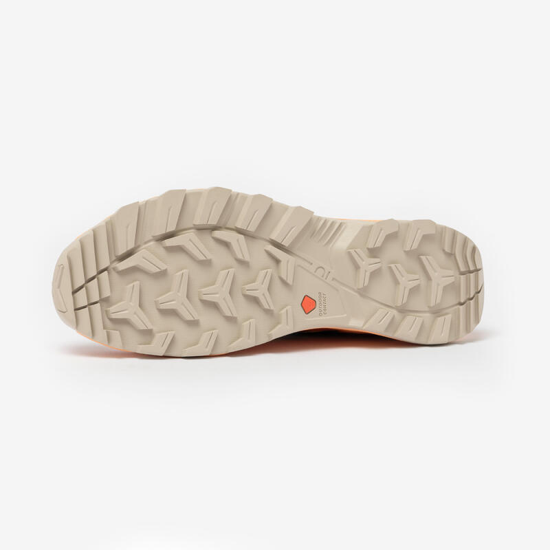 Chaussure de randonnée homme, MH500 Faster noir orange