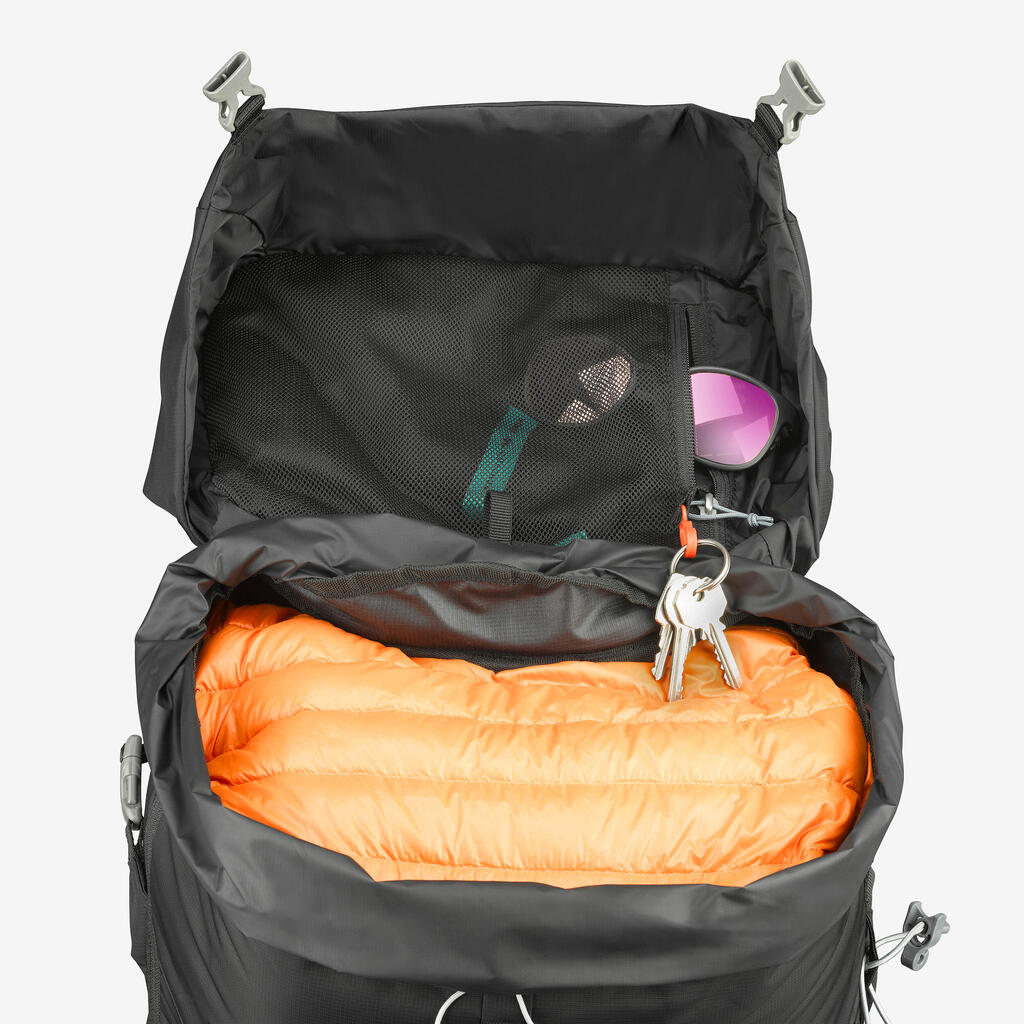 Mochila de senderismo de montaña de 38 L café MH500