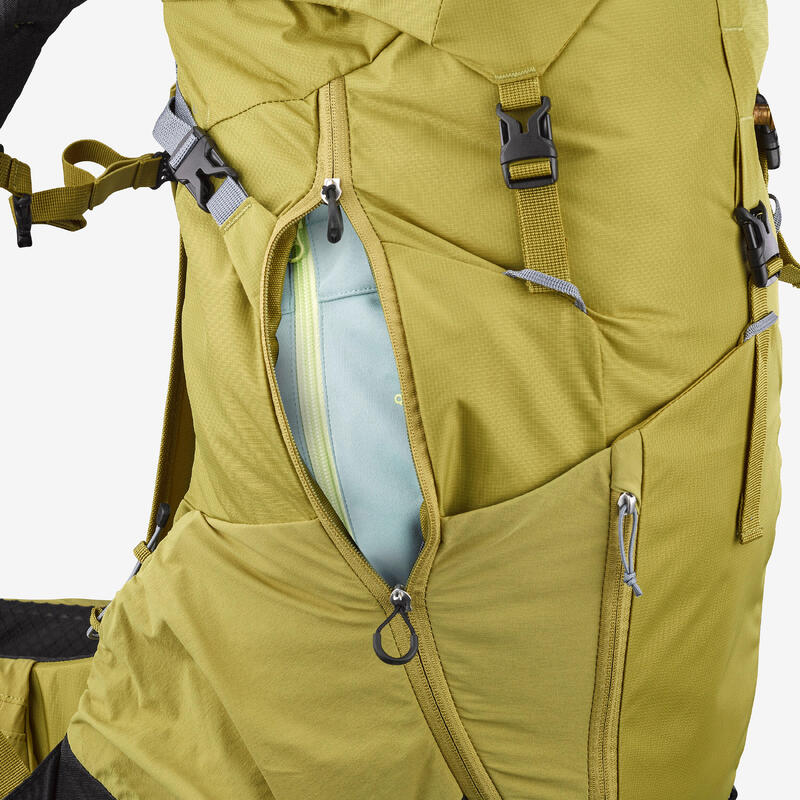 Sac à dos de randonnée 38L, MH500 khaki
