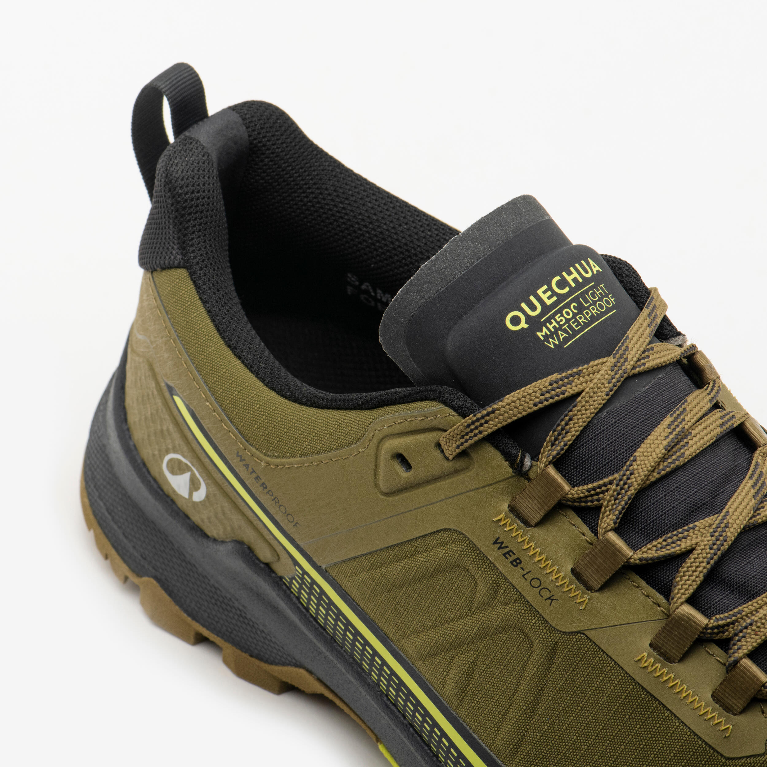 Scarpe trekking uomo MH500 LIGHT kaki 7/16
