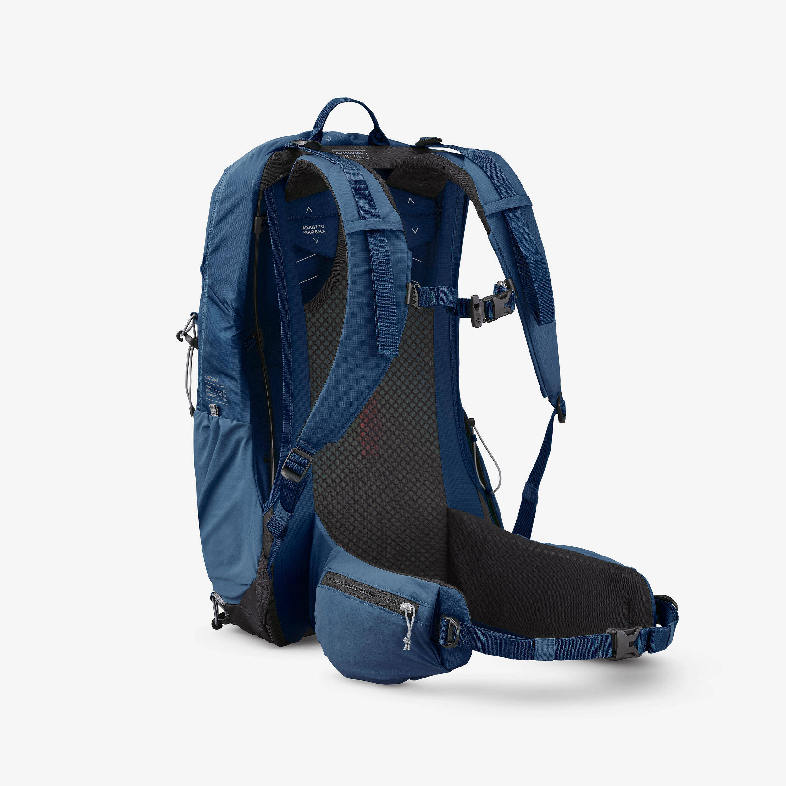 25 L Ventilated Hiking Backpack, MH500 - Blue -  3