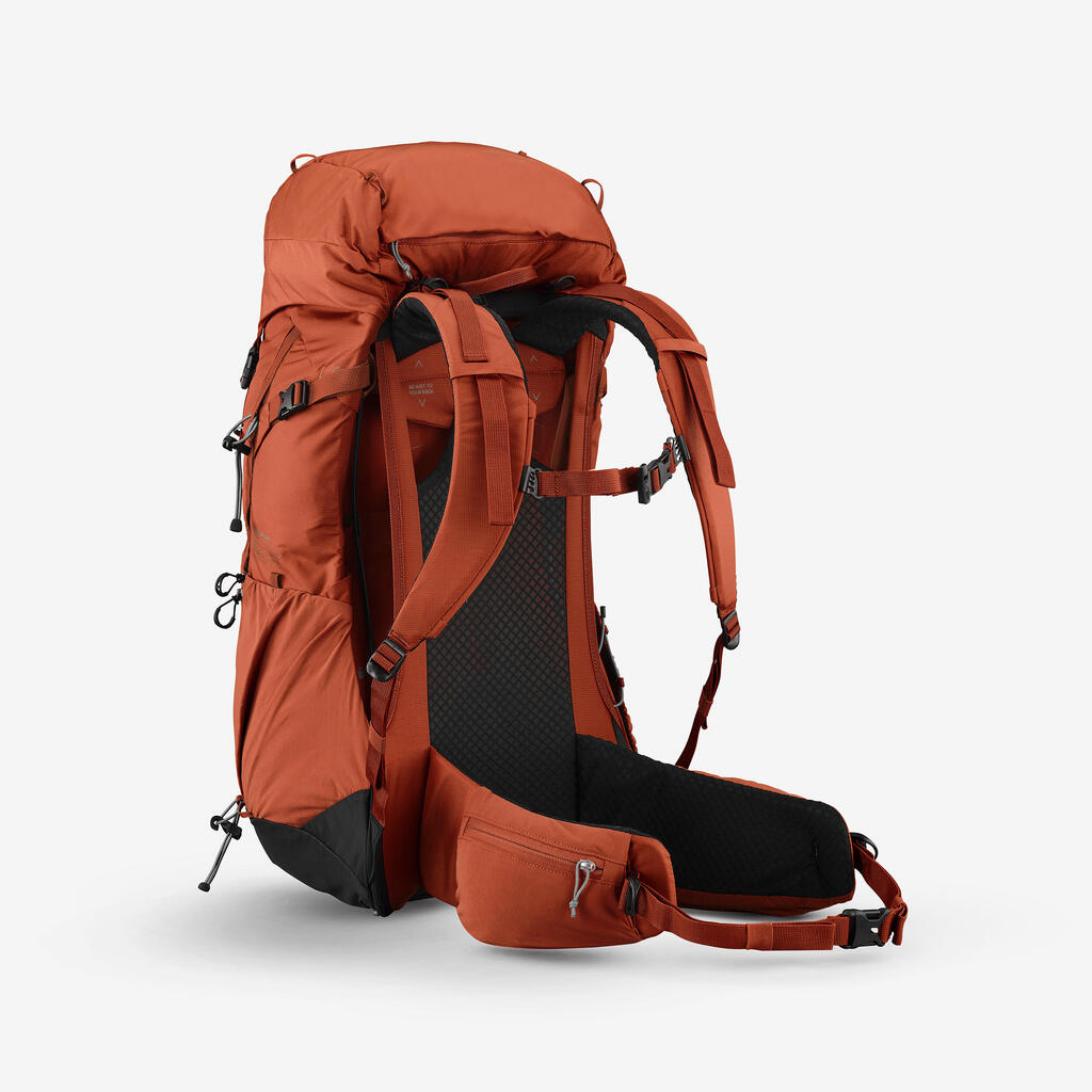 Mochila de senderismo de montaña de 38 L café MH500