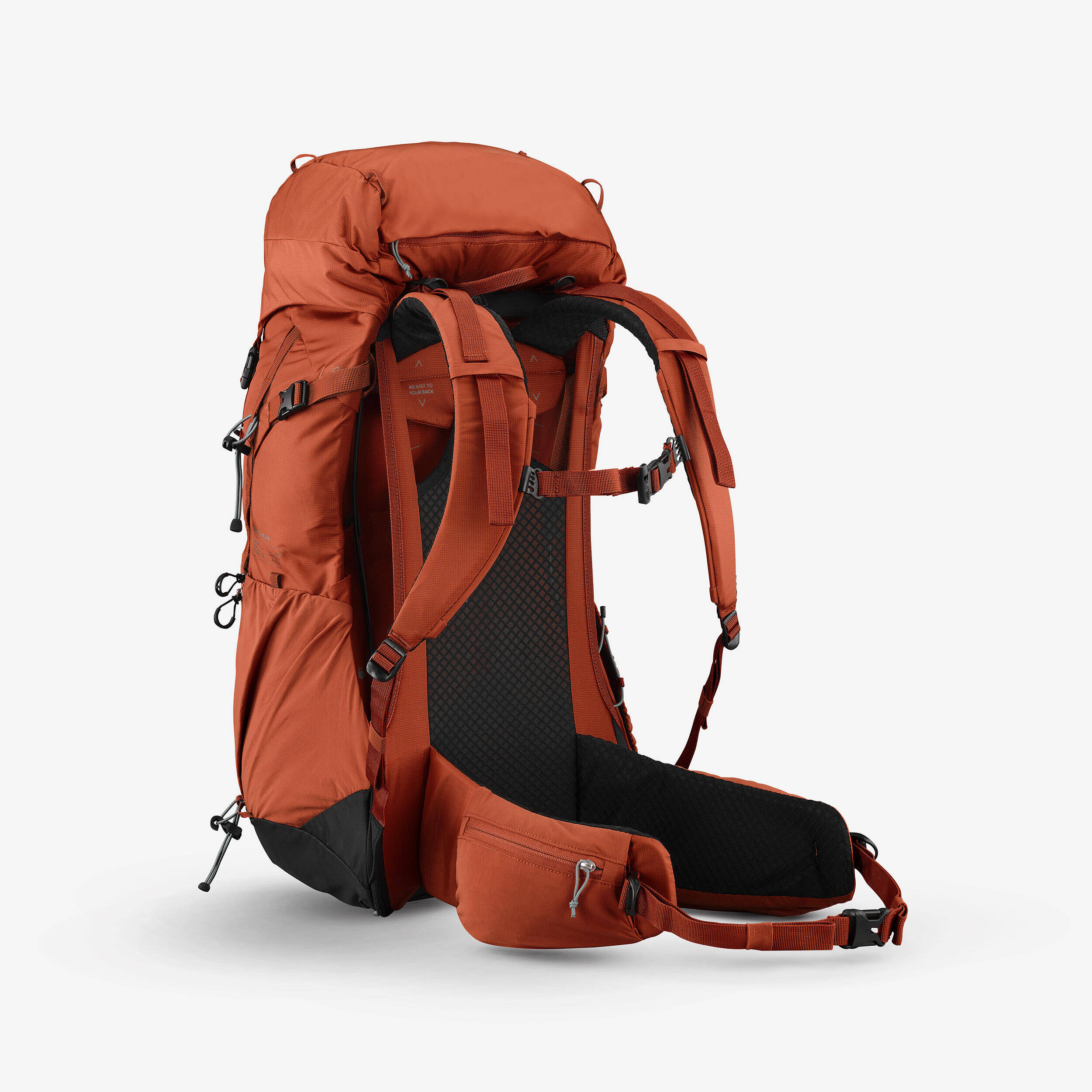 38 L Hiking Backpack, MH500 - Brown -  3