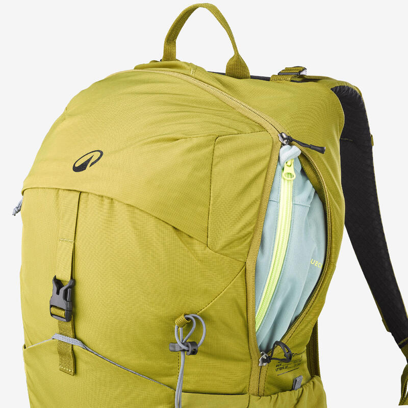 Rucsac cu spate ventilat Drumeție MH500 25L Kaki