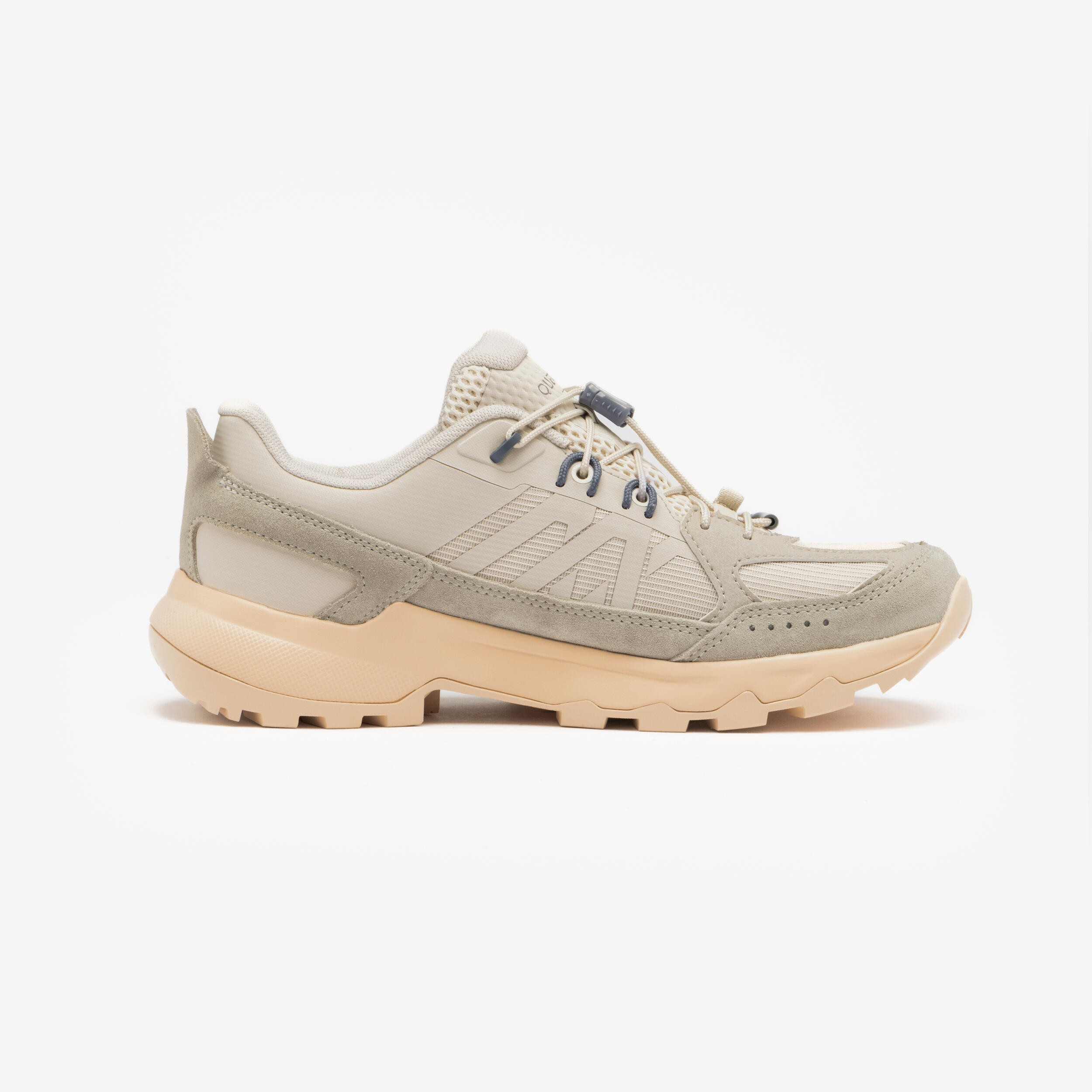Wandelschoenen voor dames MH500 Light Softer beige 5/7