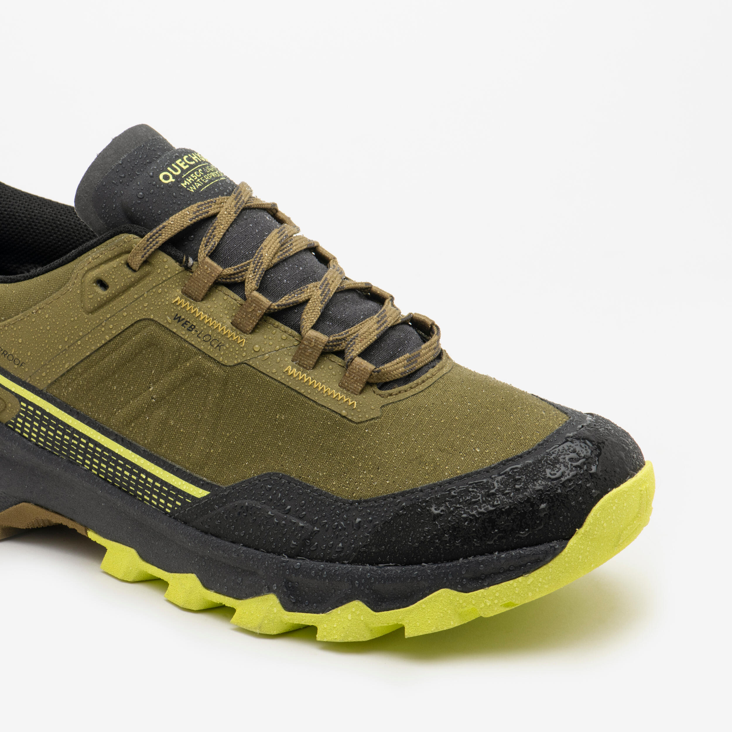 Scarpe trekking uomo MH500 LIGHT kaki 3/16