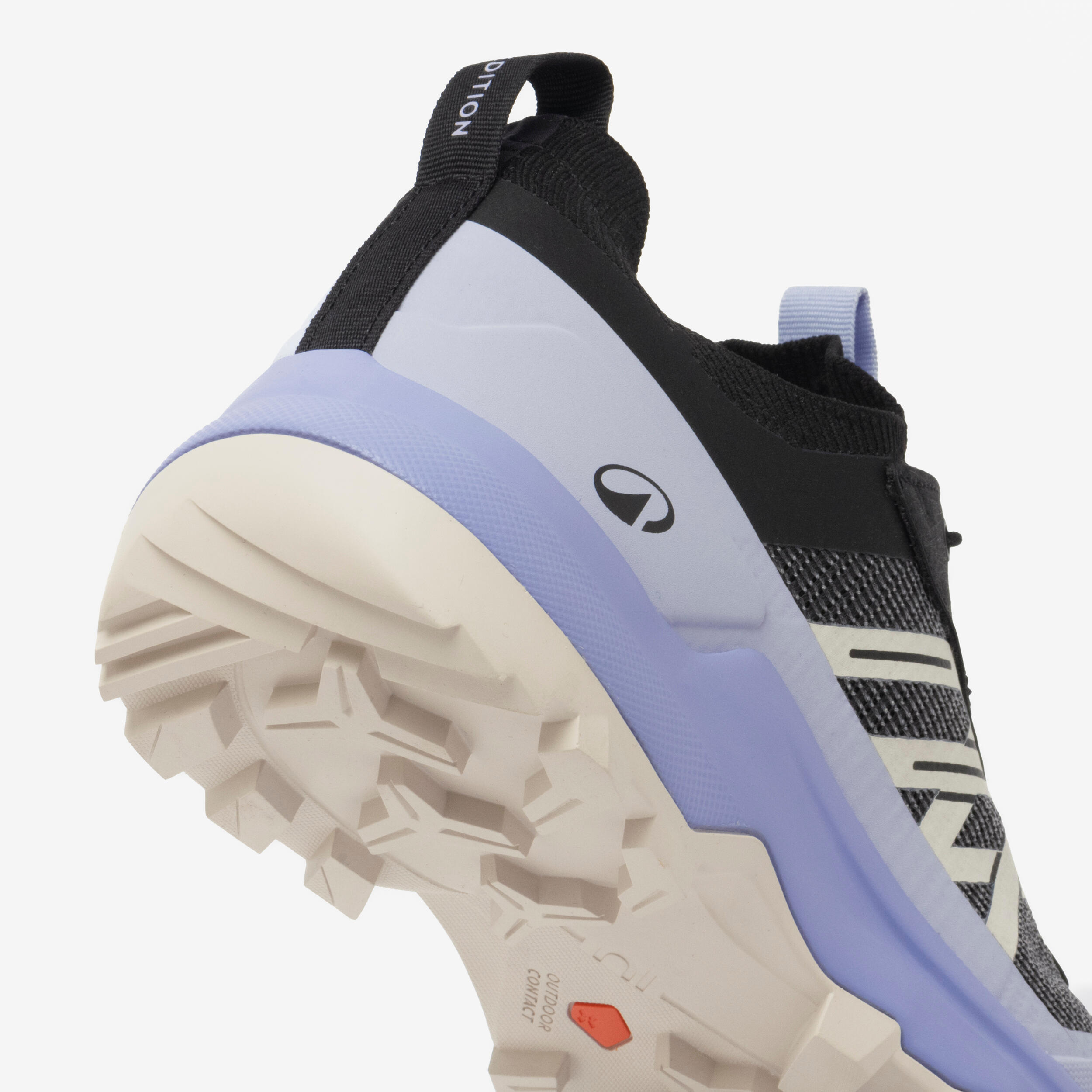 Scarpe trekking donna MH500 LIGHT lilla 5/7