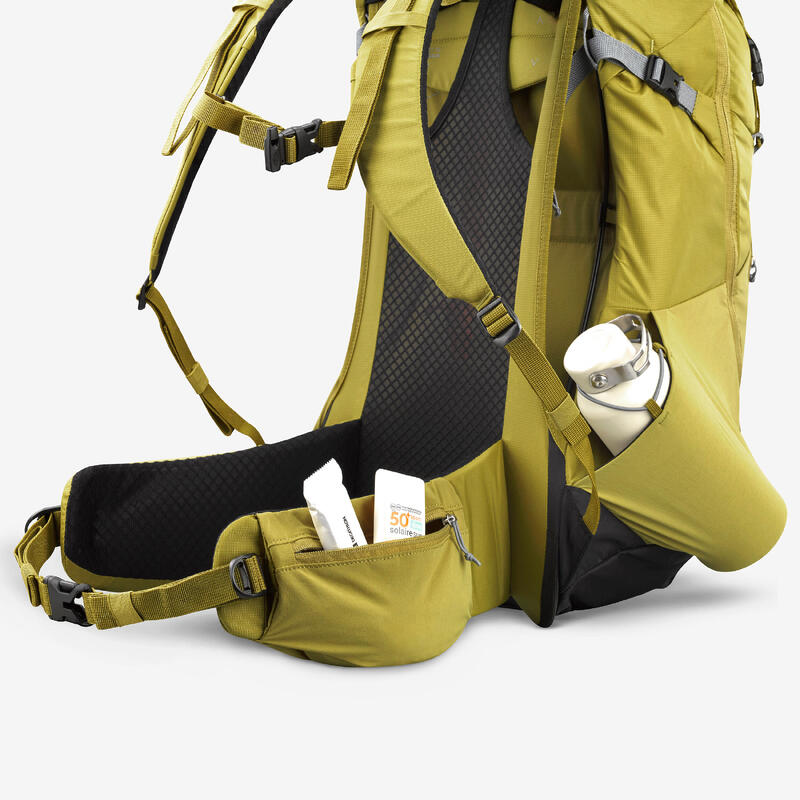 Sac à dos de randonnée 38L, MH500 khaki