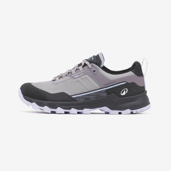 Zapatillas de montaña y trekking impermeables Mujer MH500 Light violeta