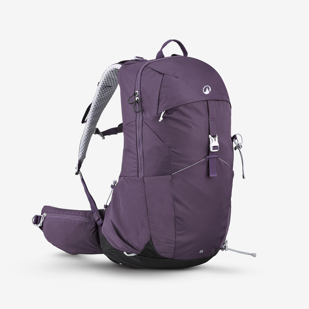 25 L hiking backpack MH500 purple