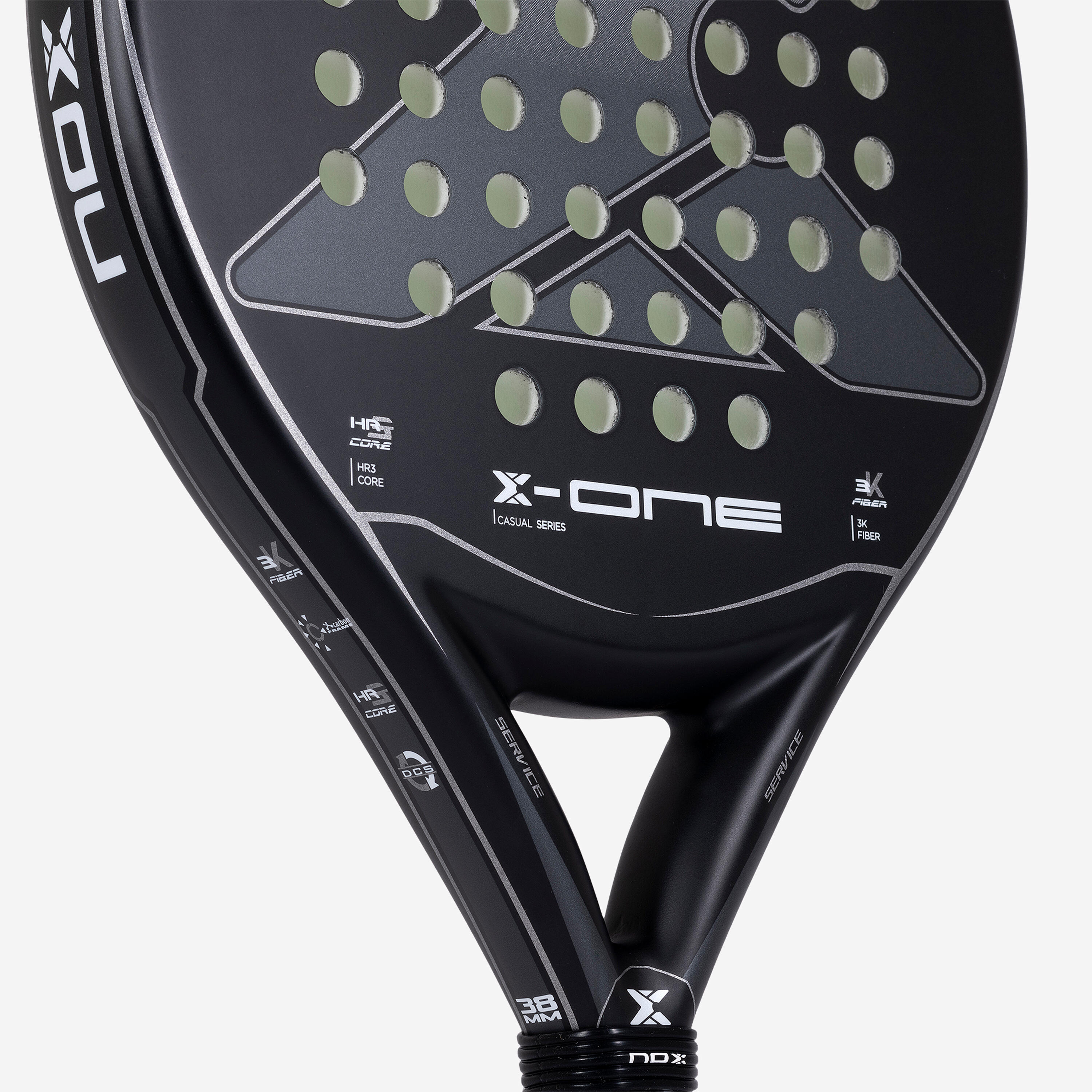 Padelracket voor volwassenen X-One 25 5/6