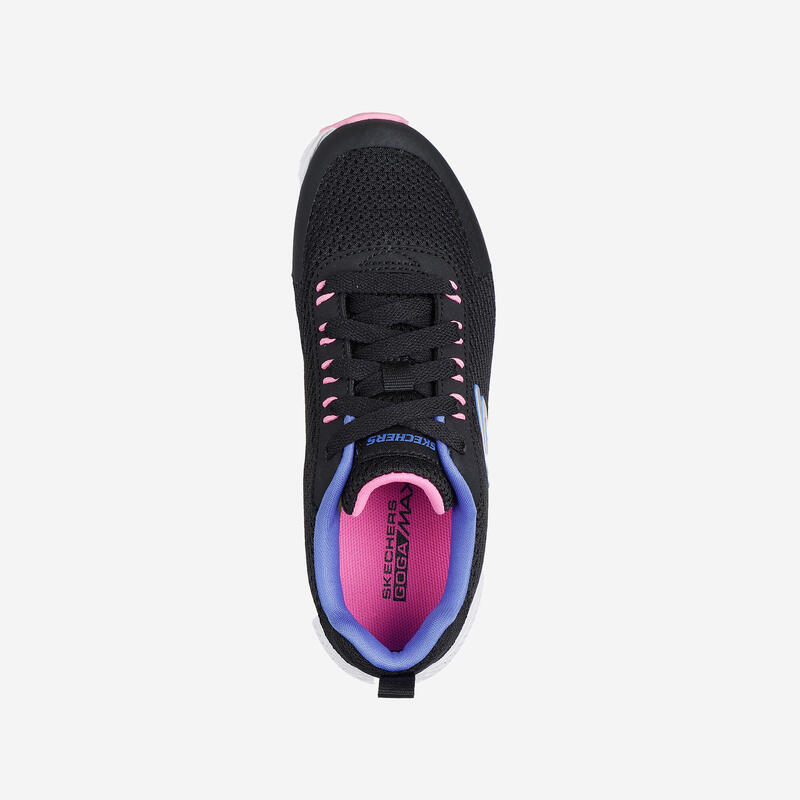 Kindersneakers Go Run Consistent zwart roze