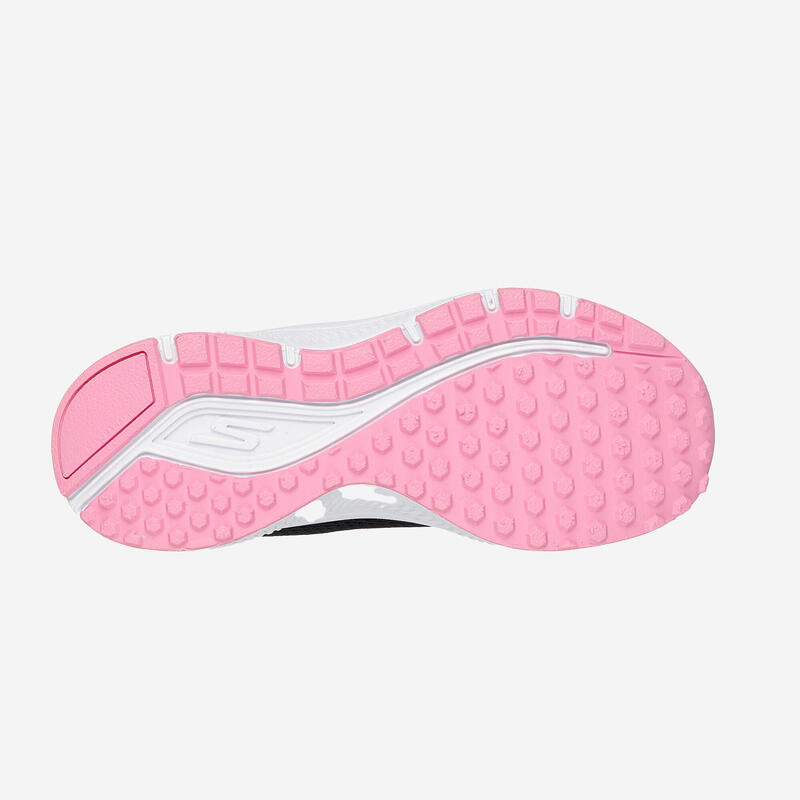 Kindersneakers Go Run Consistent zwart roze