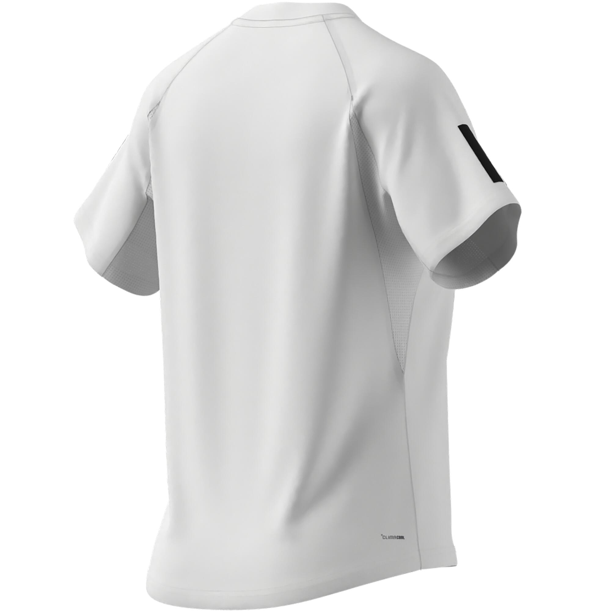 Camiseta de pádel manga corta blanca Adidas mujer 4/8