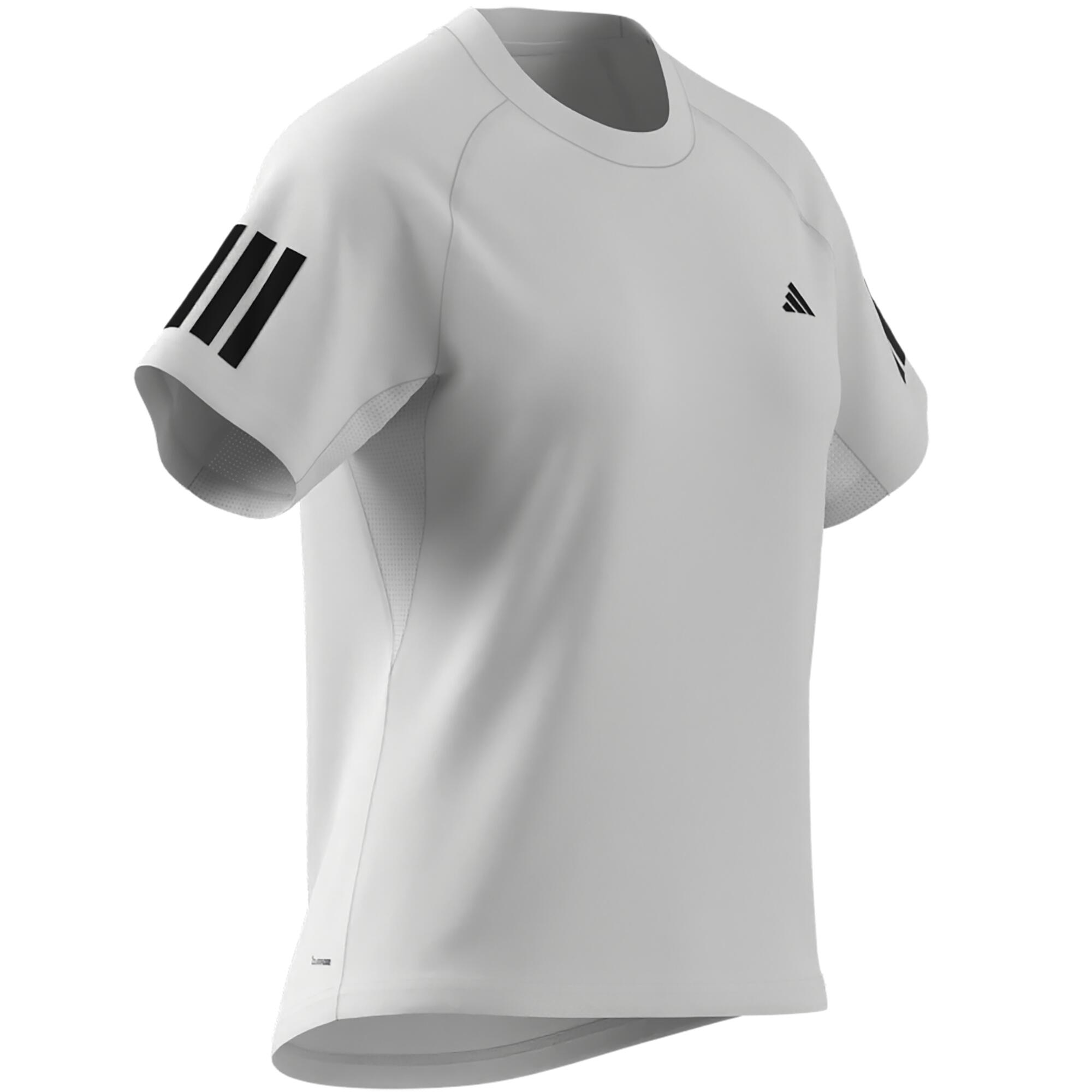 Camiseta de pádel manga corta blanca Adidas mujer 2/8