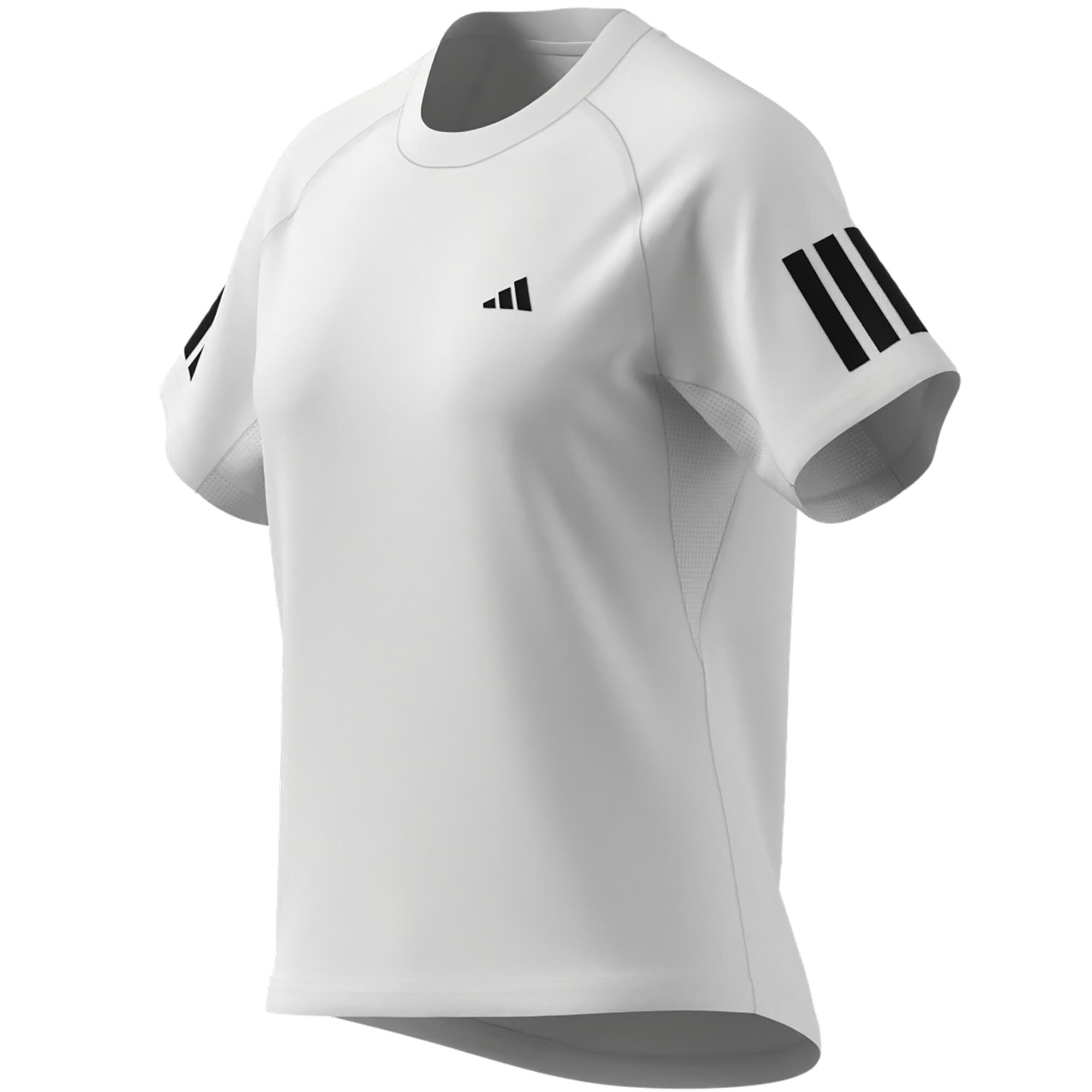 Camiseta de pádel manga corta blanca Adidas mujer 8/8