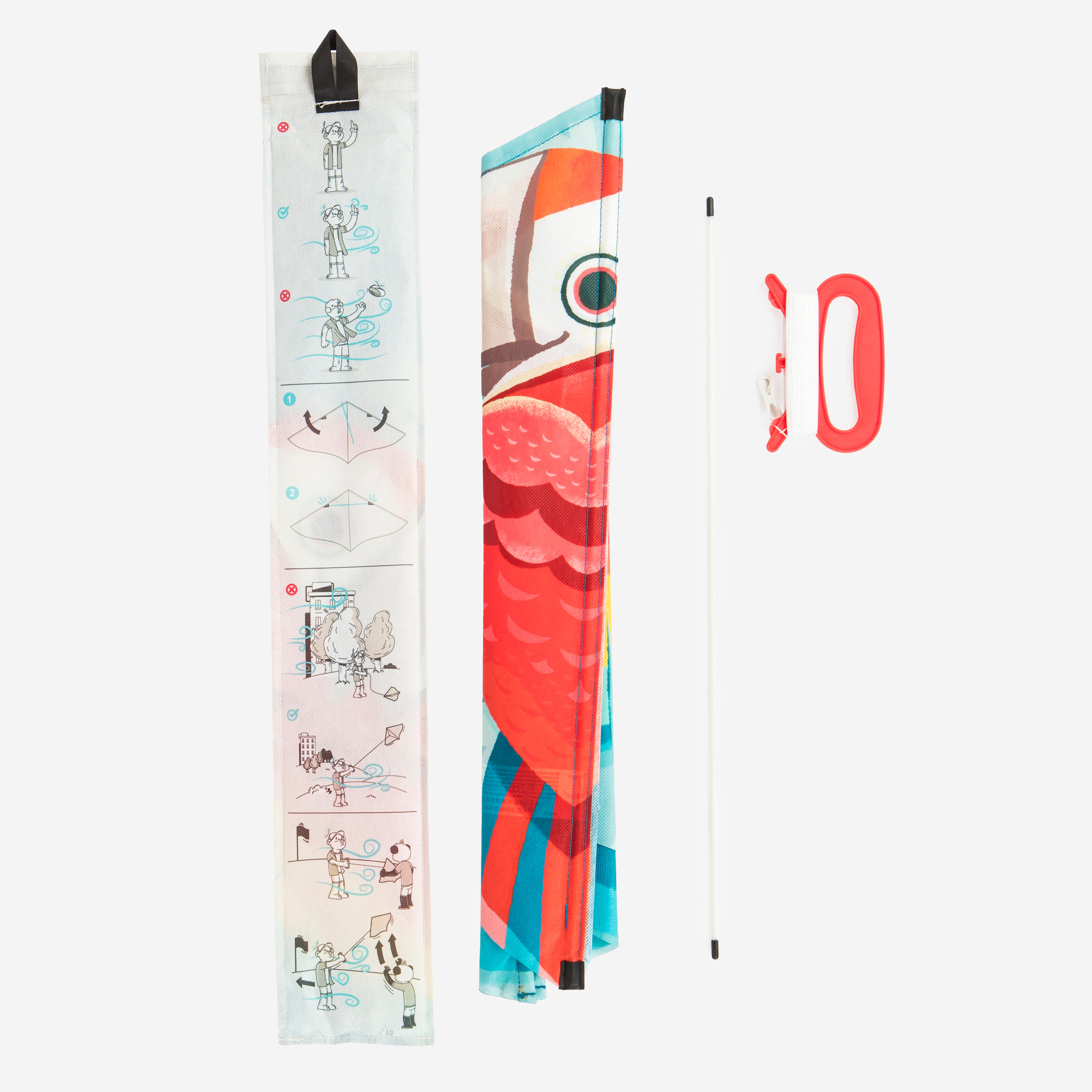 Cerf-volant statique enfant – MFK 100 perroquet - TRIBORD