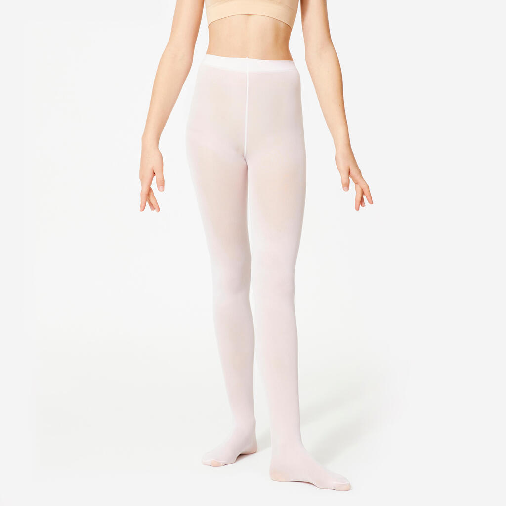 Collants de danse classique avec pieds Fille - Rose