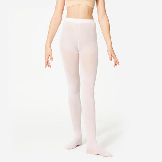 Collants de danse classique avec pieds Fille - Rose