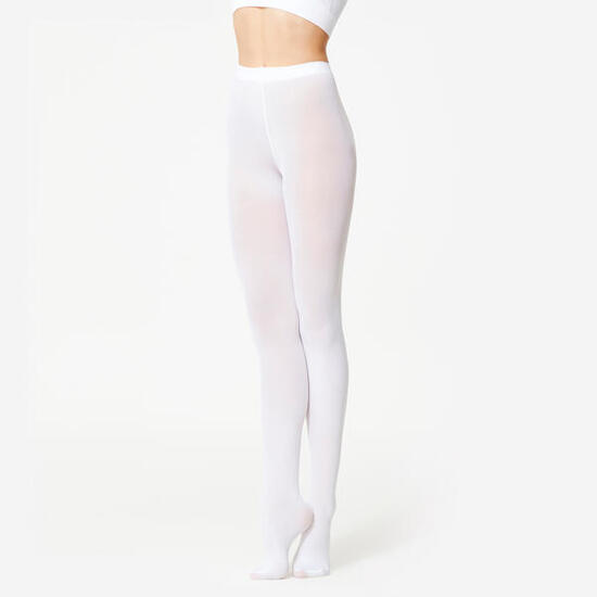 Collants de danse classique avec pieds Fille - Blanc