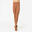 Collants de Ballet com Pé Menina Caramelo