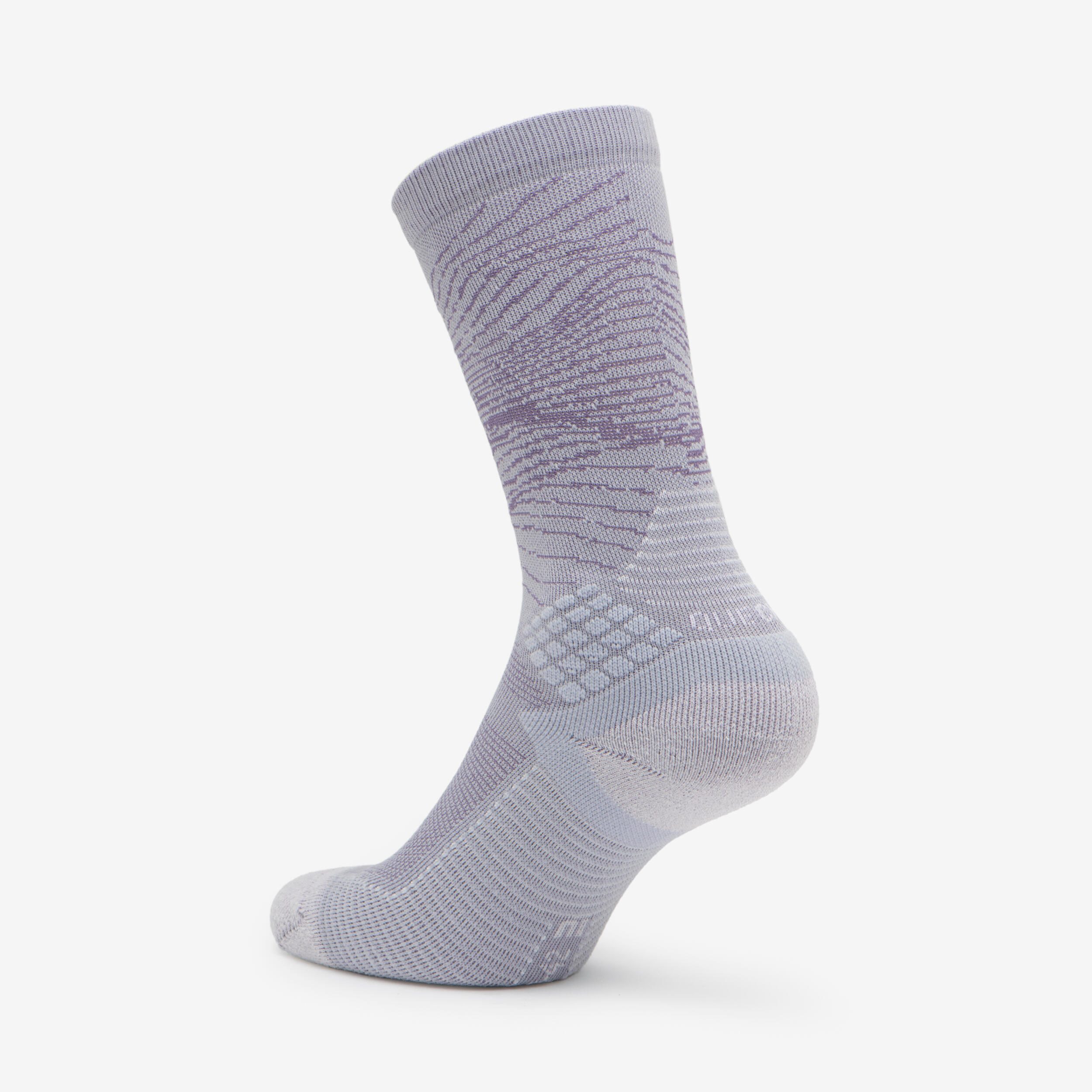 CALCETINES SENDERISMO ADULTOS HIKE 500 X2 LARGOS 8/10