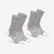 Chaussettes randonnée - hike 900 high grise - lot de 2 paires