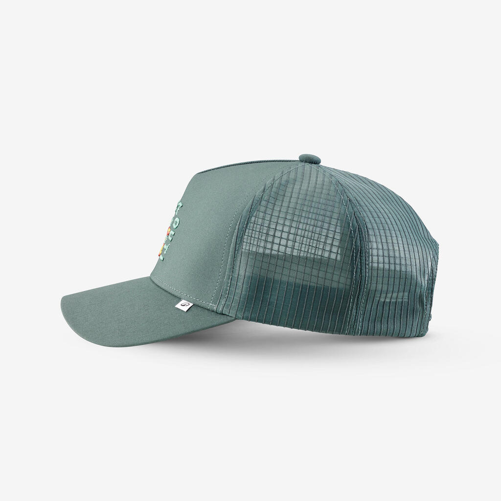 Casquette travel 500 trucker verte foncé
