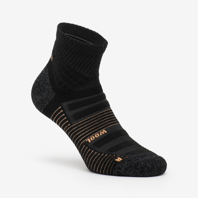 Chaussettes randonnée - hike 900 mid noire - lot de 2 paires