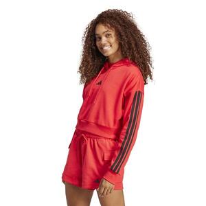 Sudadera Fitness Mujer Rojo Capucha