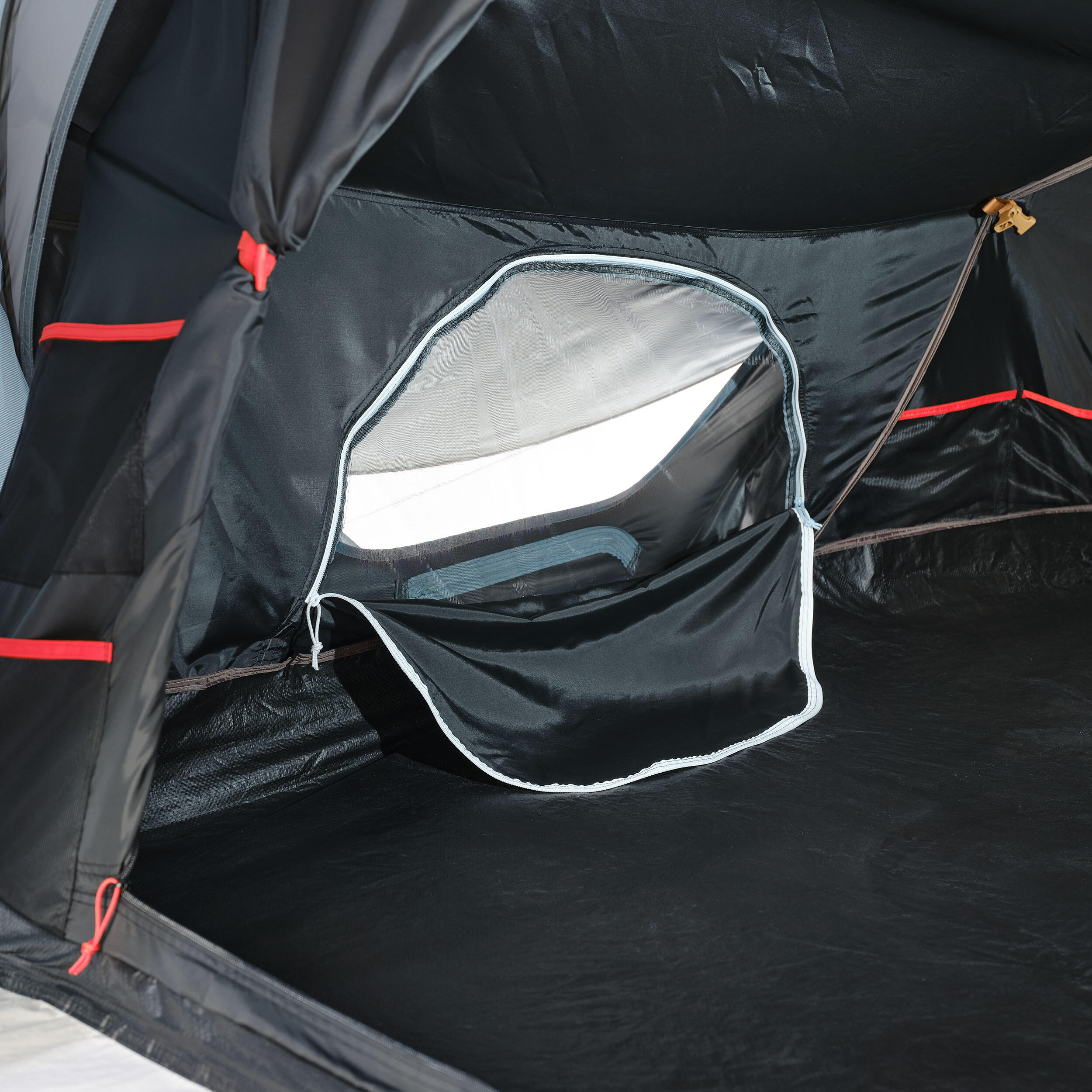 Camping Tent 3-person, 2 Seconds 3 XL Fresh & Black - QUECHUA