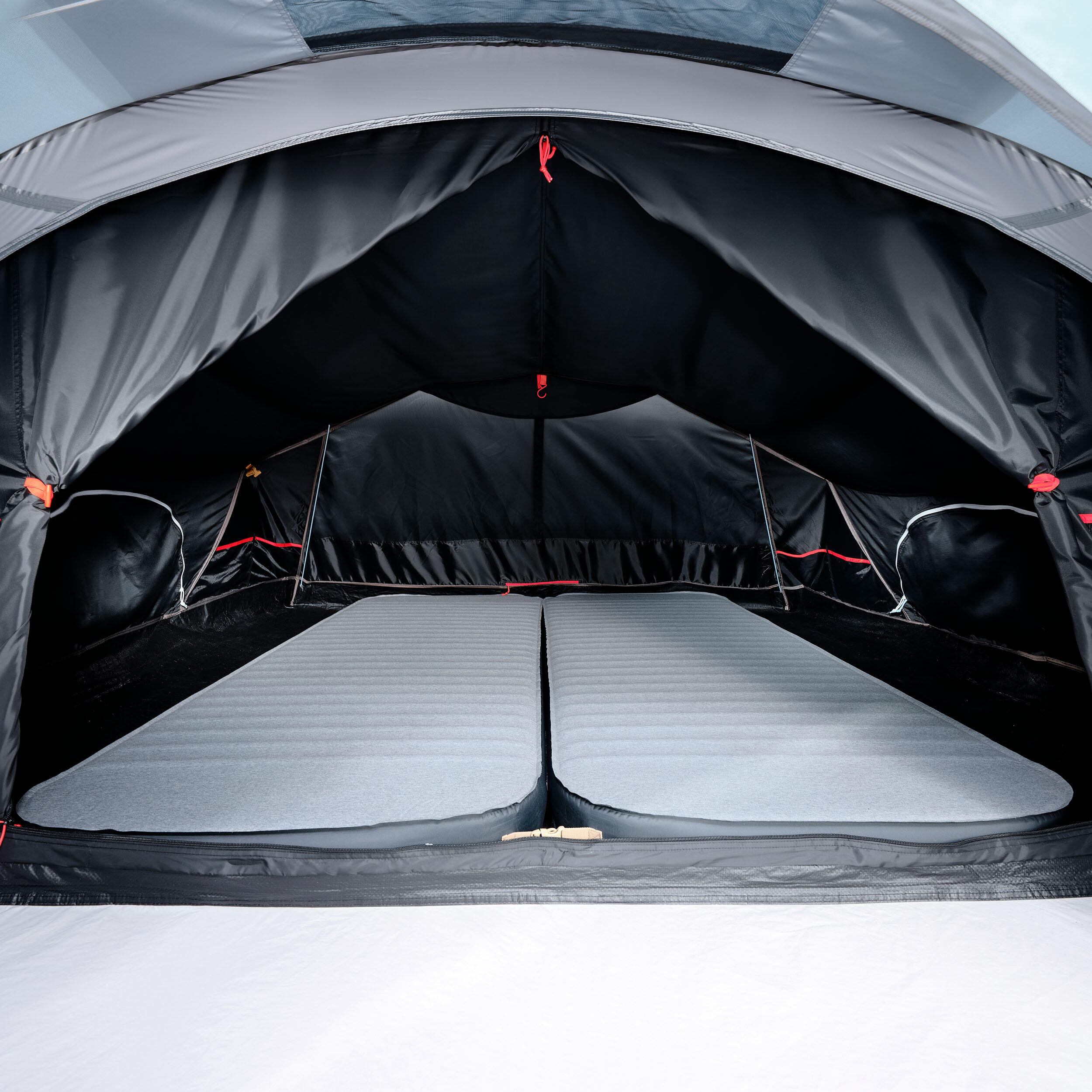 Camping Tent 3-person, 2 Seconds 3 XL Fresh & Black - QUECHUA